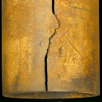 Photo of casing failure