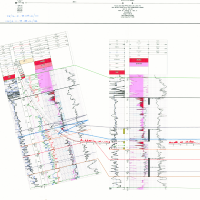 cross section showing horizontal well placement