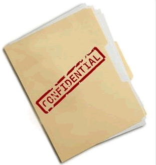 confidential file